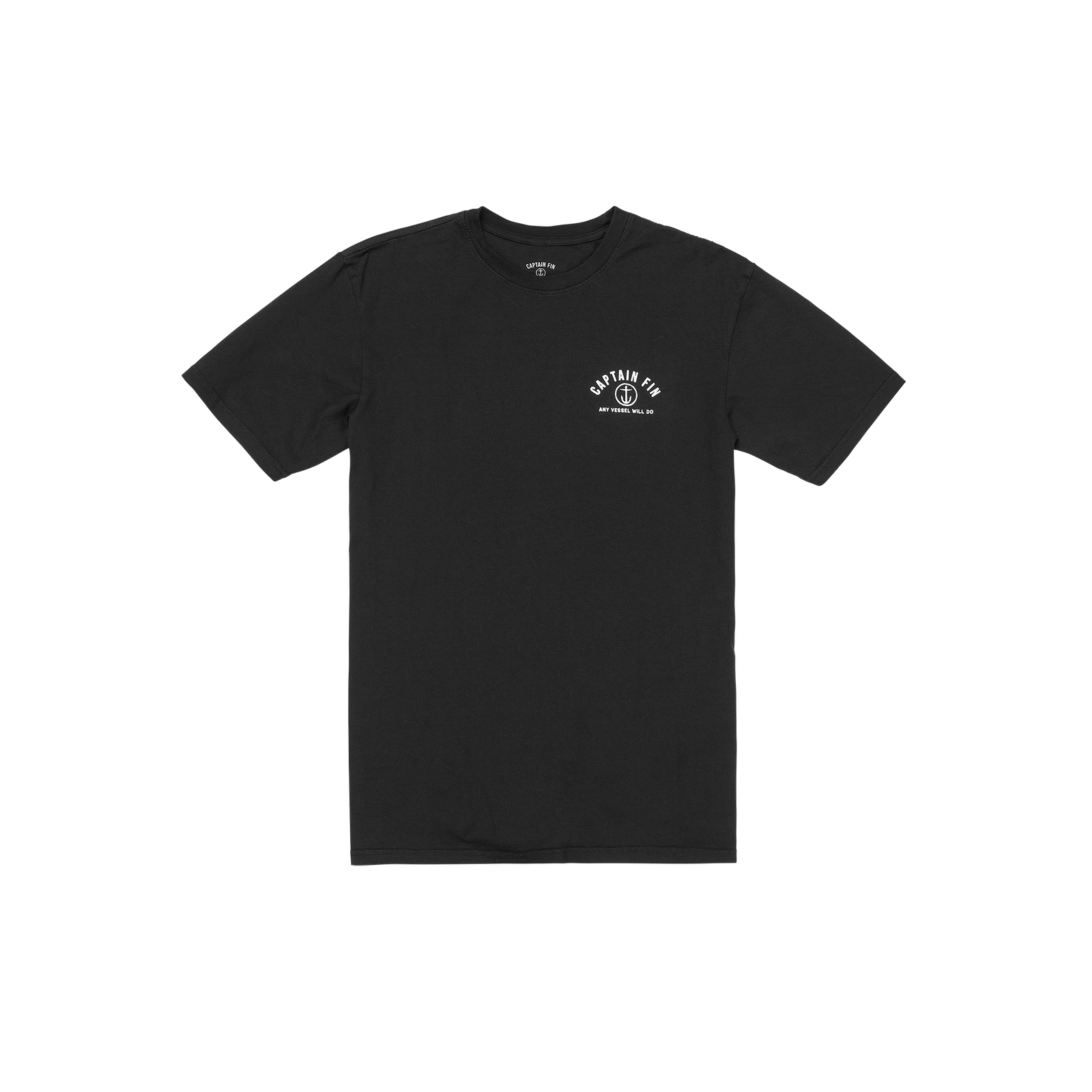 Vessel Classic Short Sleeve Tee - Black - Captain Fin Co.
