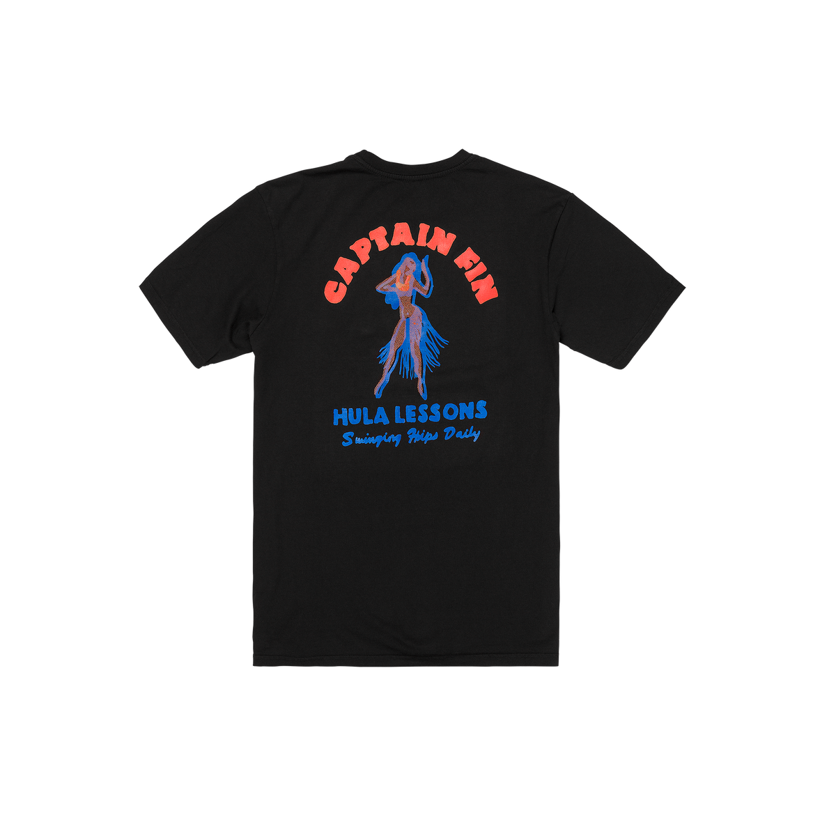 Hula Short Sleeve Tee - Black - Captain Fin Co.
