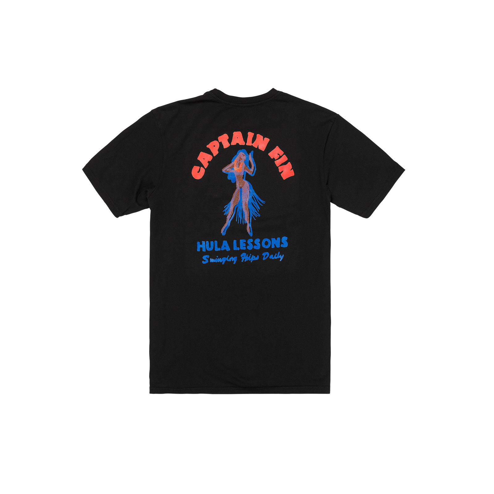 Hula Short Sleeve Tee - Black - Captain Fin Co.