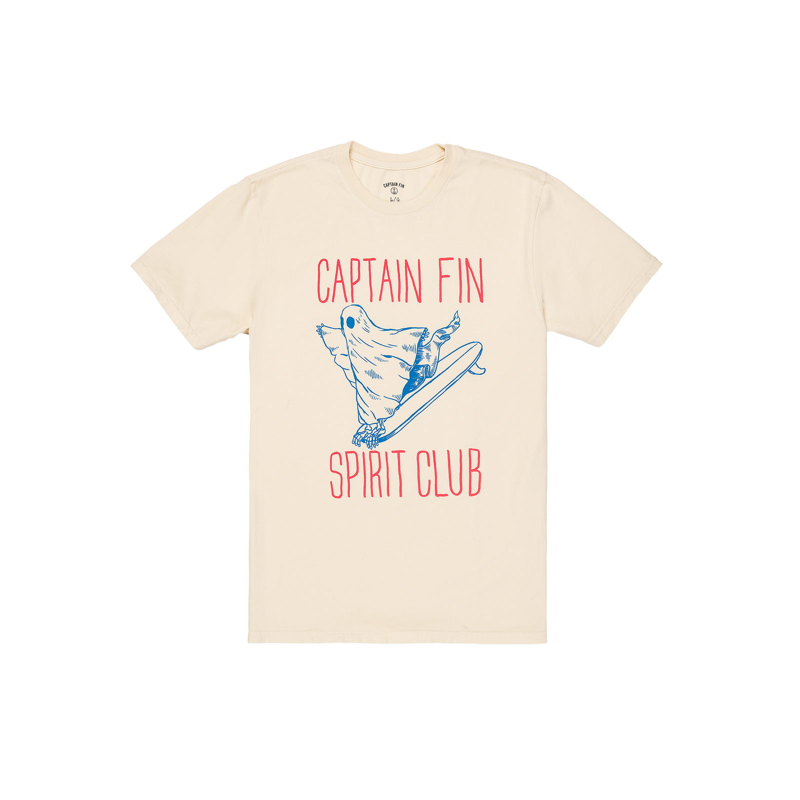 Spirit Short Sleeve Tee - Cream - Captain Fin Co.