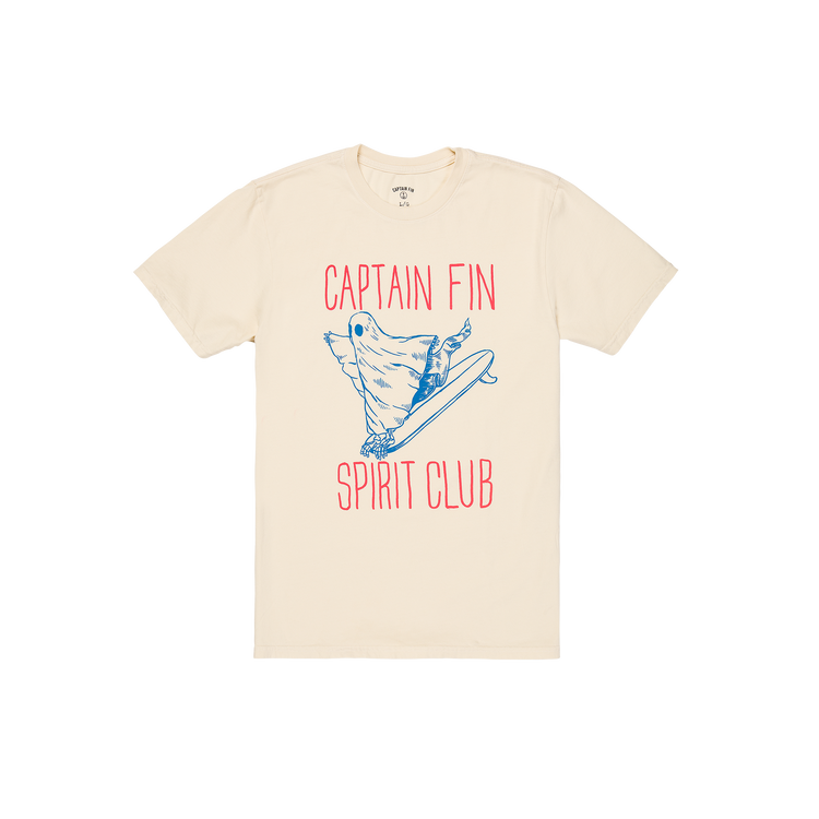 Spirit Short Sleeve Tee - Cream - Captain Fin Co.