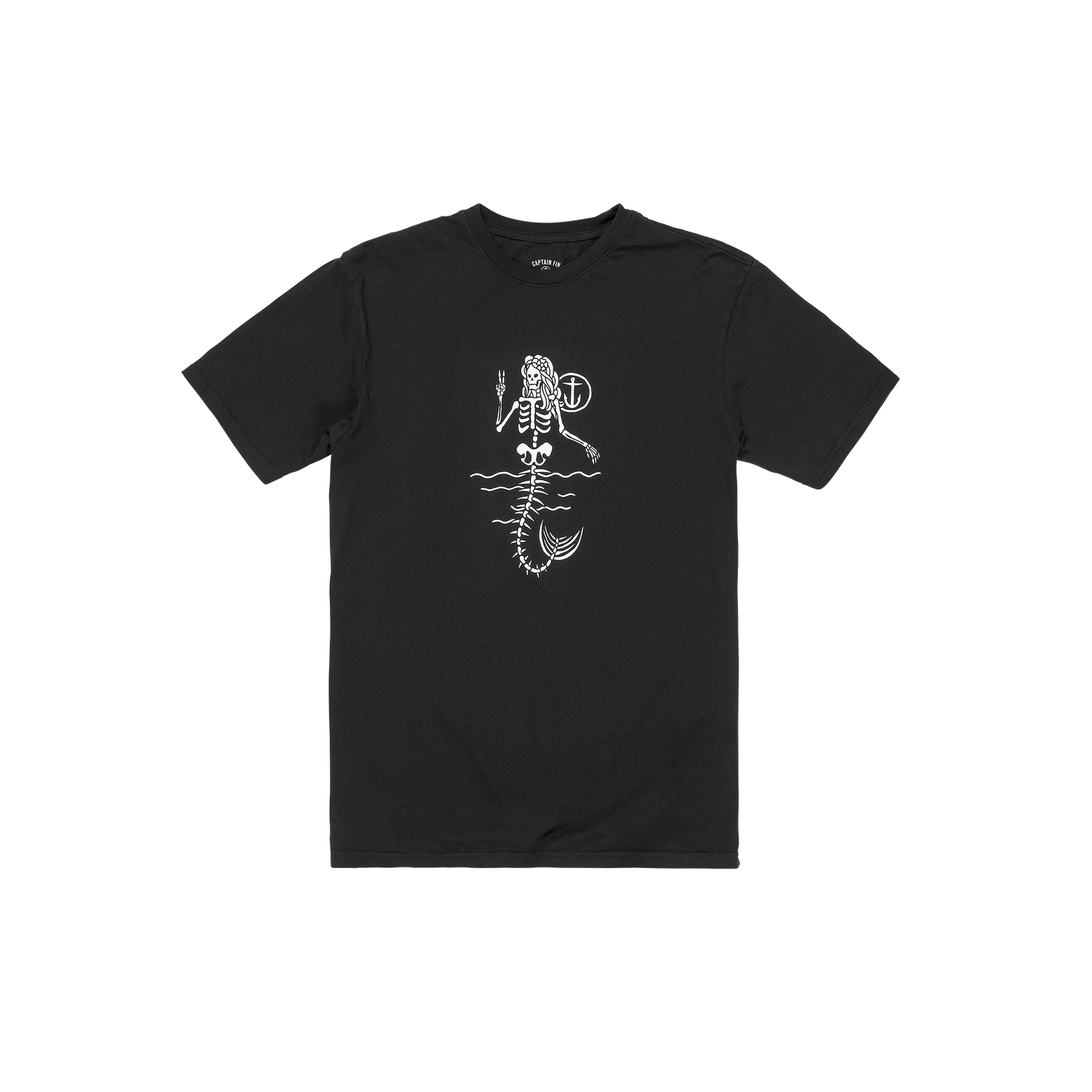 Scallywag Short Sleeve Tee - Black - Captain Fin Co.