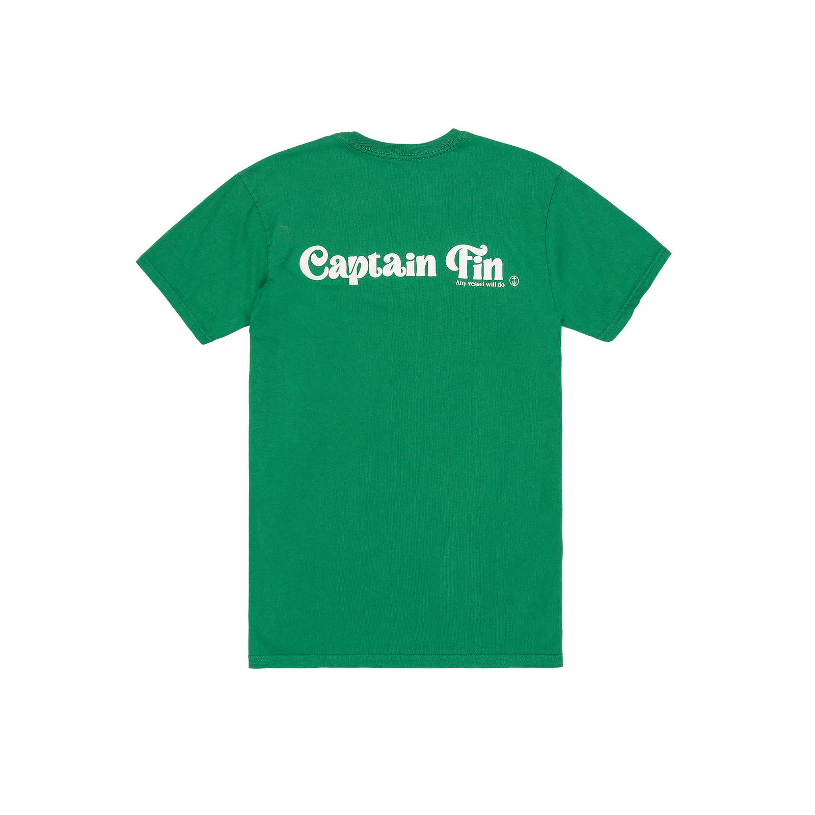 Any Vessel Short Sleeve Tee - Kelly Green - Captain Fin Co.