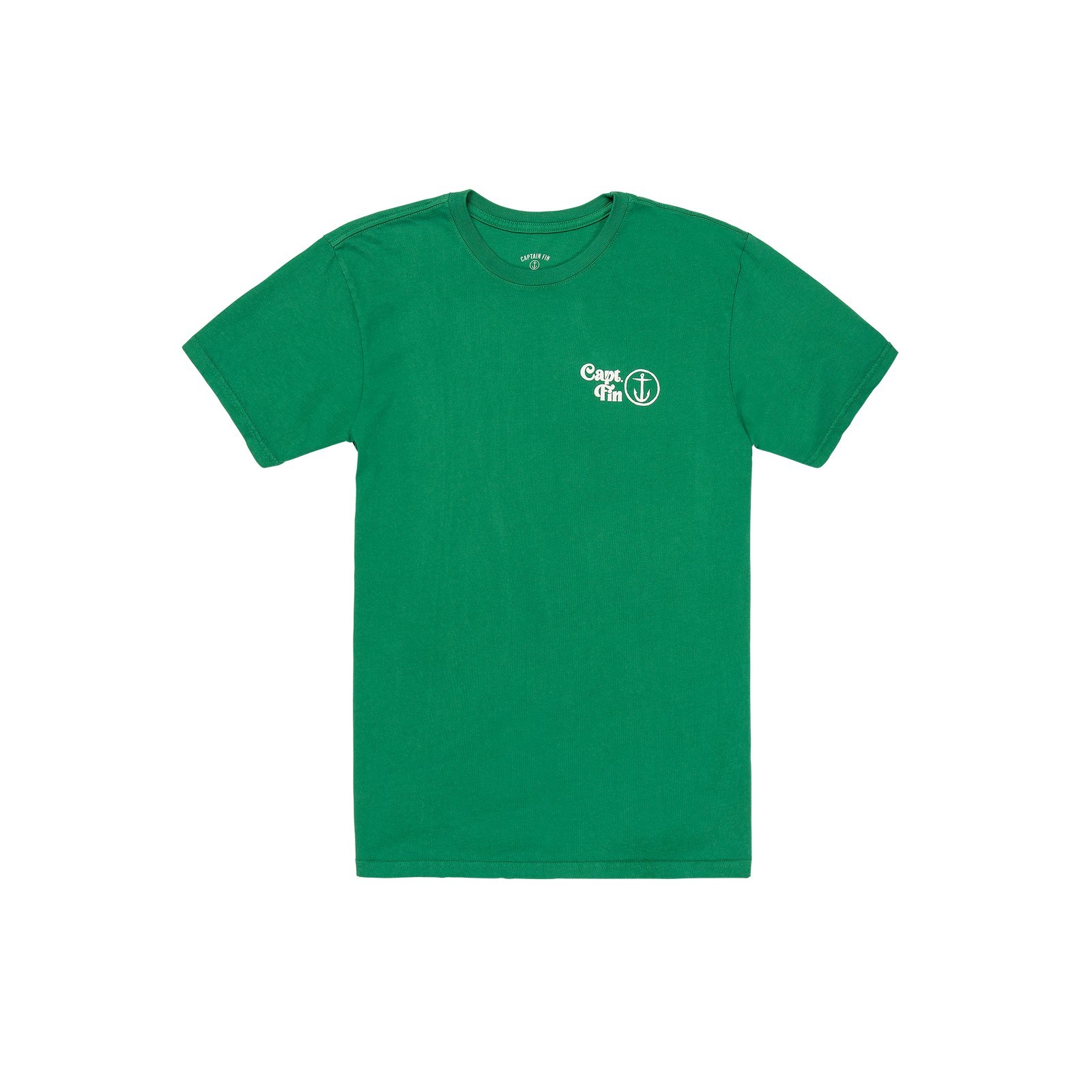 Any Vessel Short Sleeve Tee - Kelly Green - Captain Fin Co.