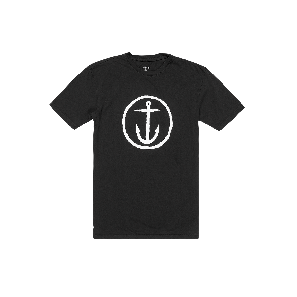 Logo Short Sleeve Tee - Black - Captain Fin Co.