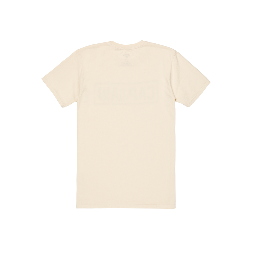 Naval Short Sleeve Tee - Cream - Captain Fin Co.