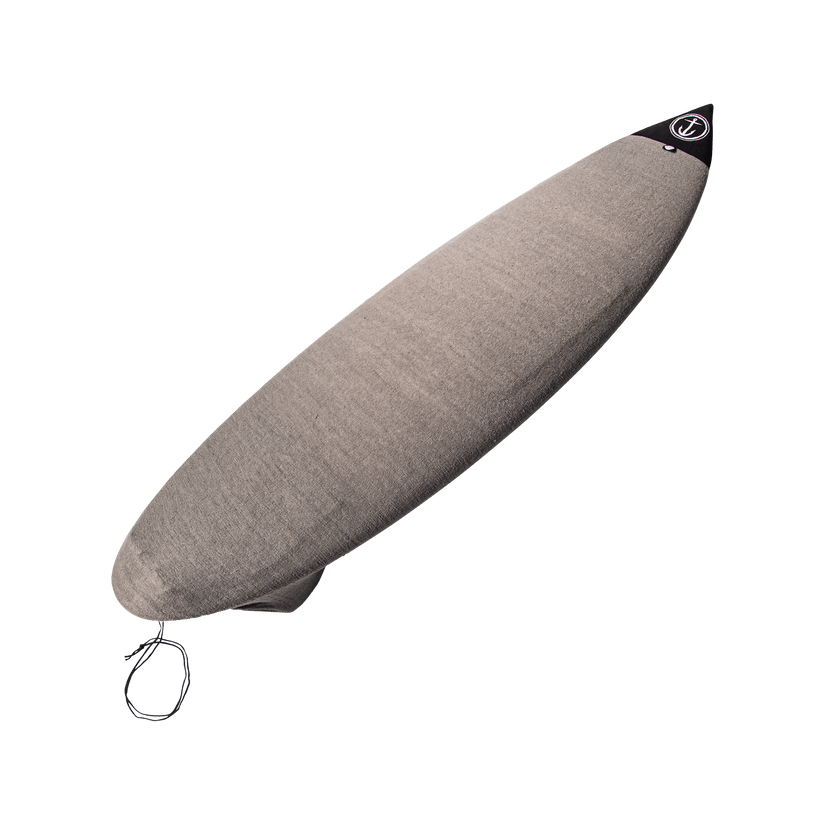 Shortboard Surfboard Sock - Grey - Captain Fin Co.