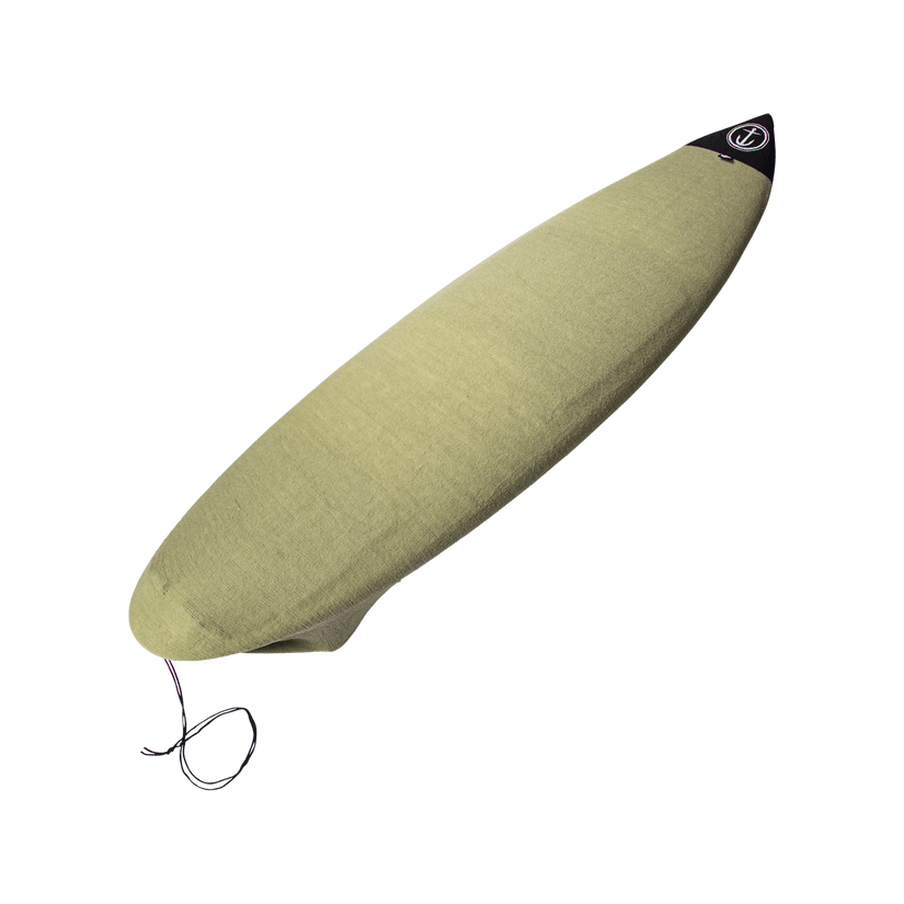 Shortboard Surfboard Sock - Light Olive - Captain Fin Co.