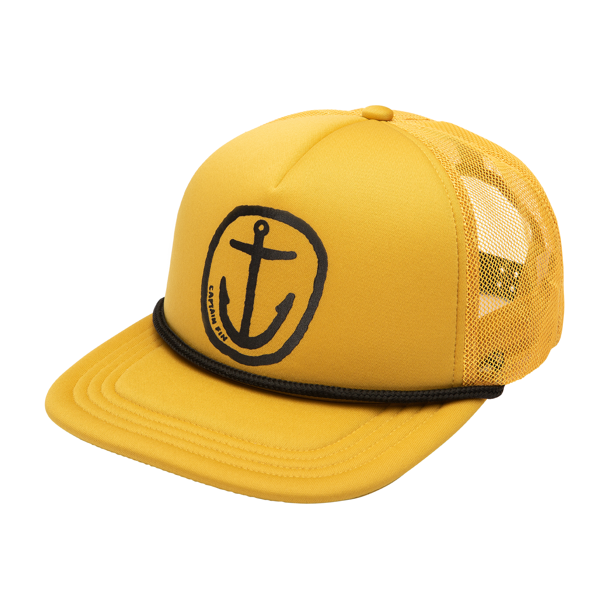 Nuevo Anchor Trucker Hat - Mustard