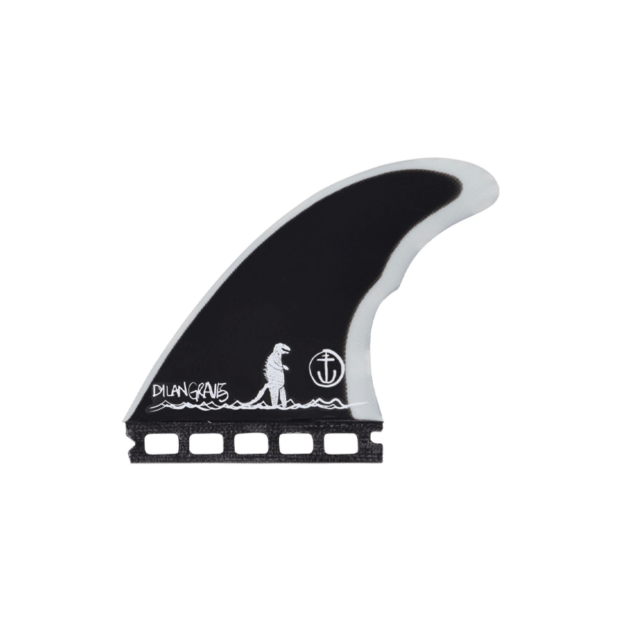 Dylan Gravezilla - Black - Single Tab - Captain Fin Co.