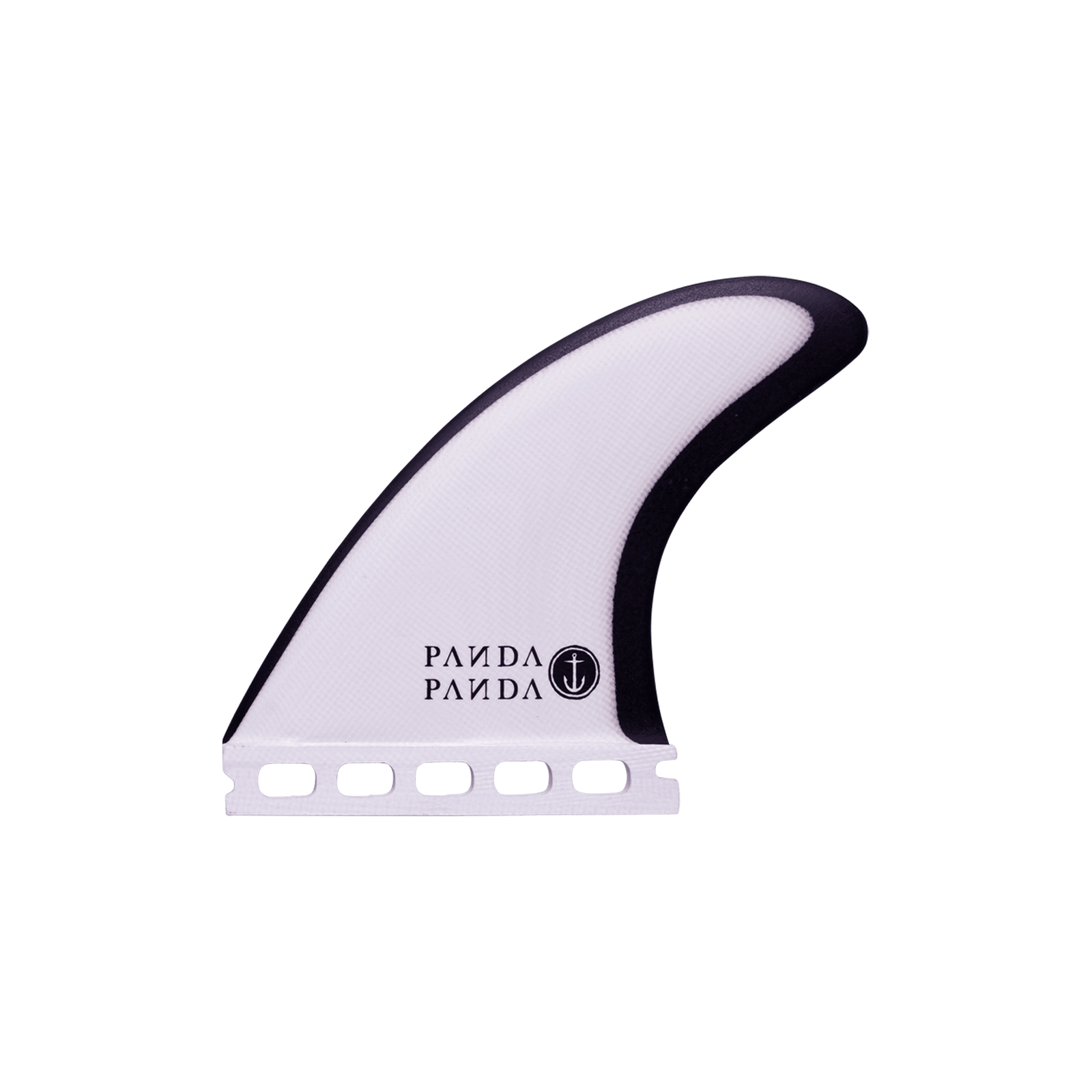 Panda 5 Fin - Black/White - Single Tab - Captain Fin