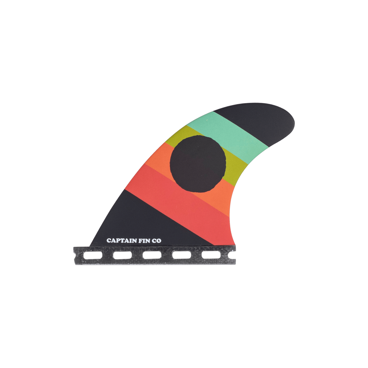 CF Series 5 Fin - Black - Single Tab - Captain Fin Co.