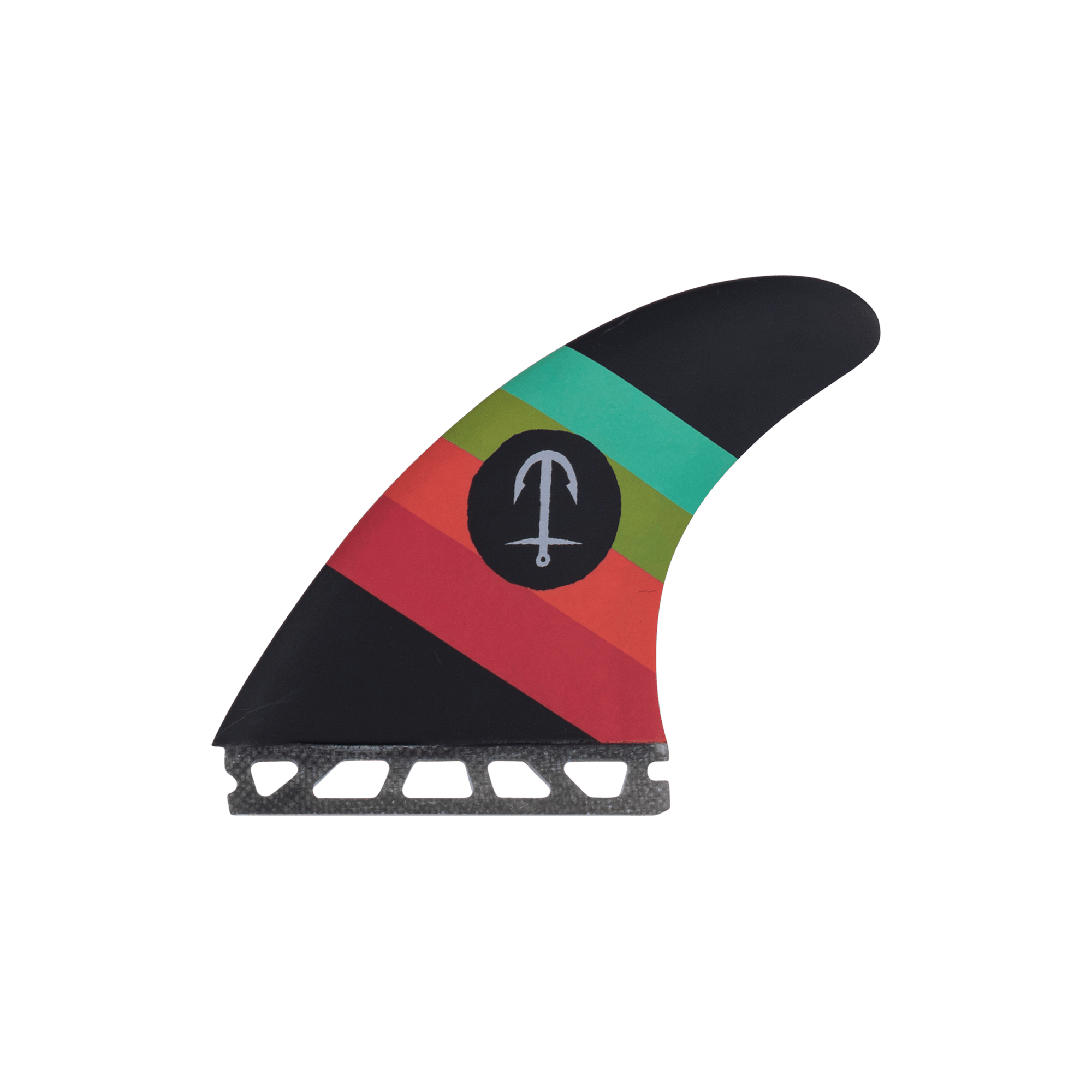 CF Series 5 Fin - Black - Single Tab - Captain Fin CF Series 5 Fin - Black - Single Tab - Captain Fin