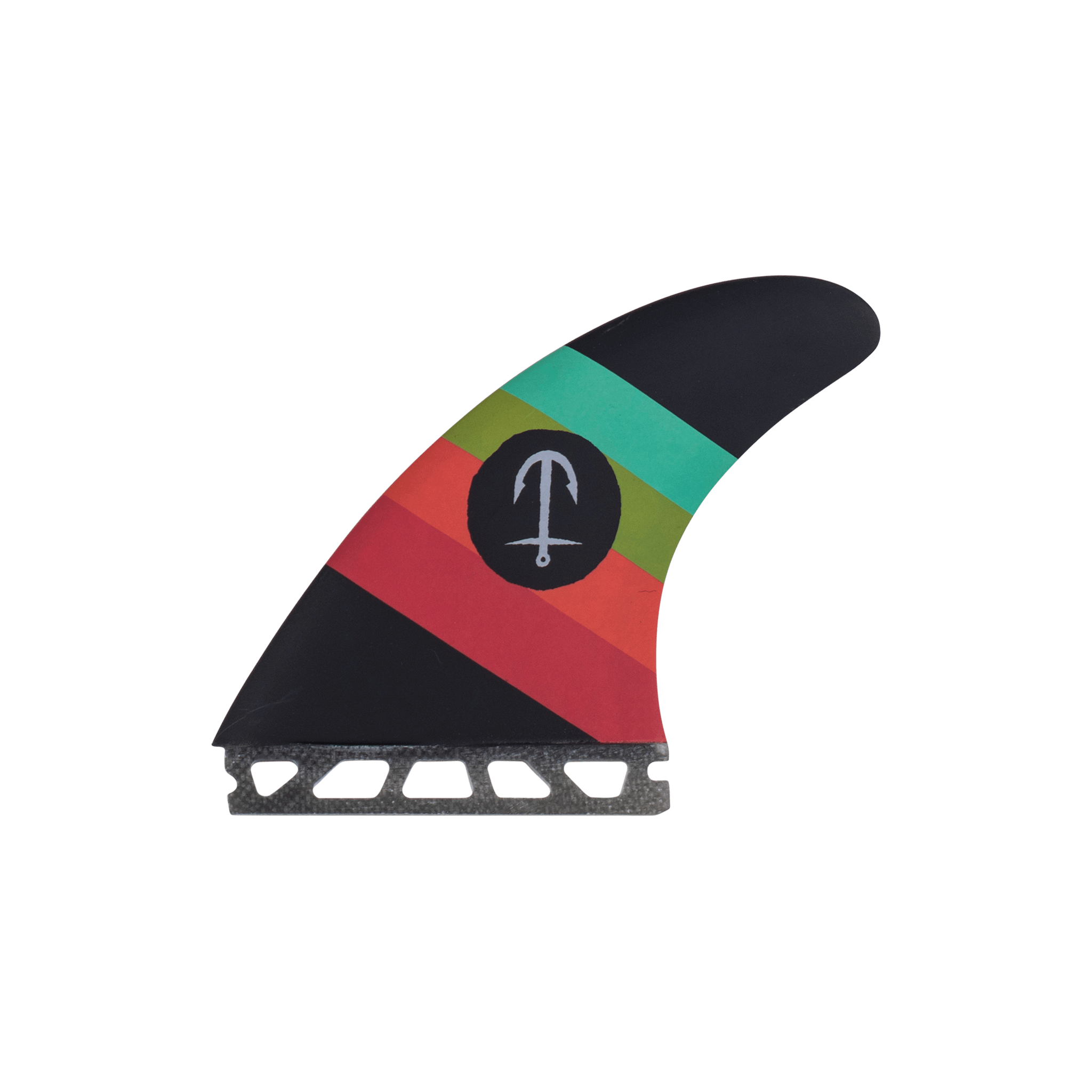 CF Series 5 Fin - Black - Single Tab - Captain Fin CF Series 5 Fin - Black - Single Tab - Captain Fin