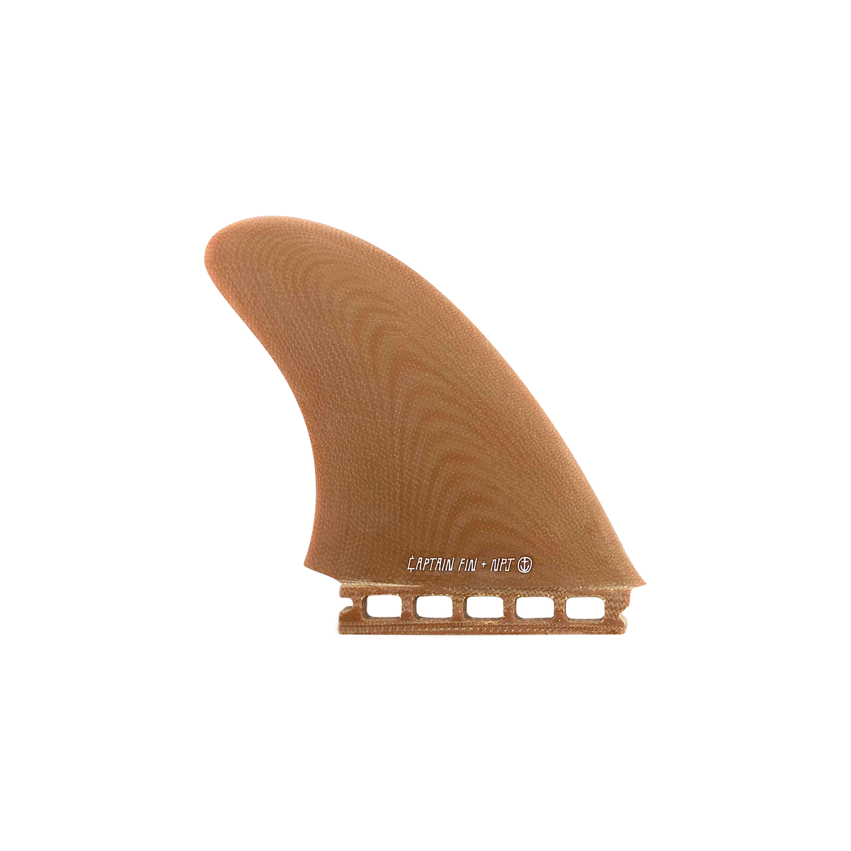 NPJ Quartet Quad - Brown - Single Tab - Captain Fin Co.