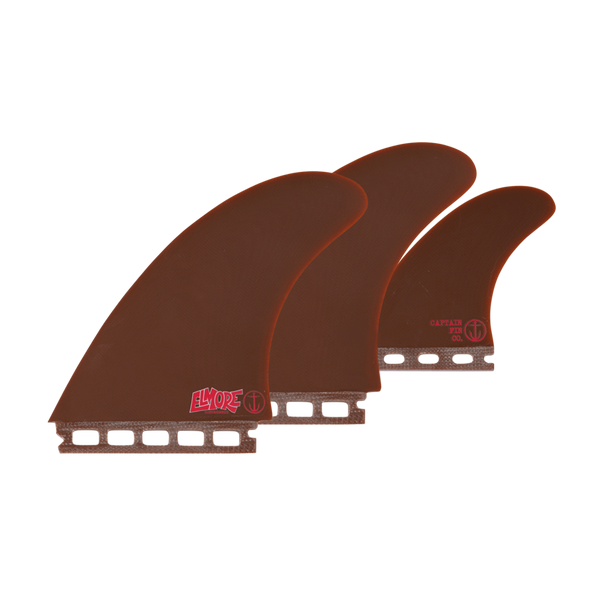 Troy Elmore Twin - Brown - Single Tab - Captain Fin Troy Elmore Twin - Brown - Single Tab - Captain Fin