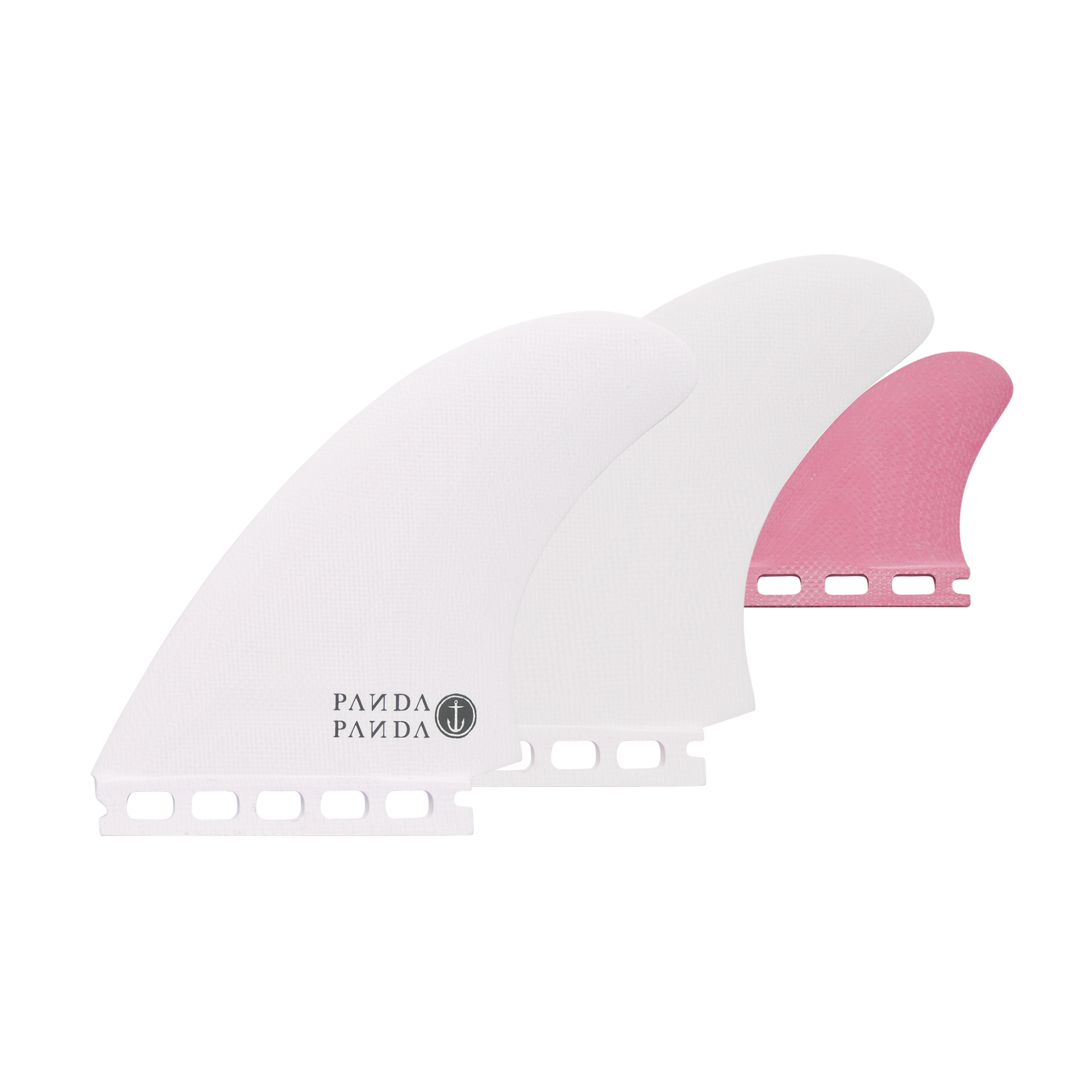 Panda Twin + Trailer - White/Pink - Single Tab - Captain Fin Co.