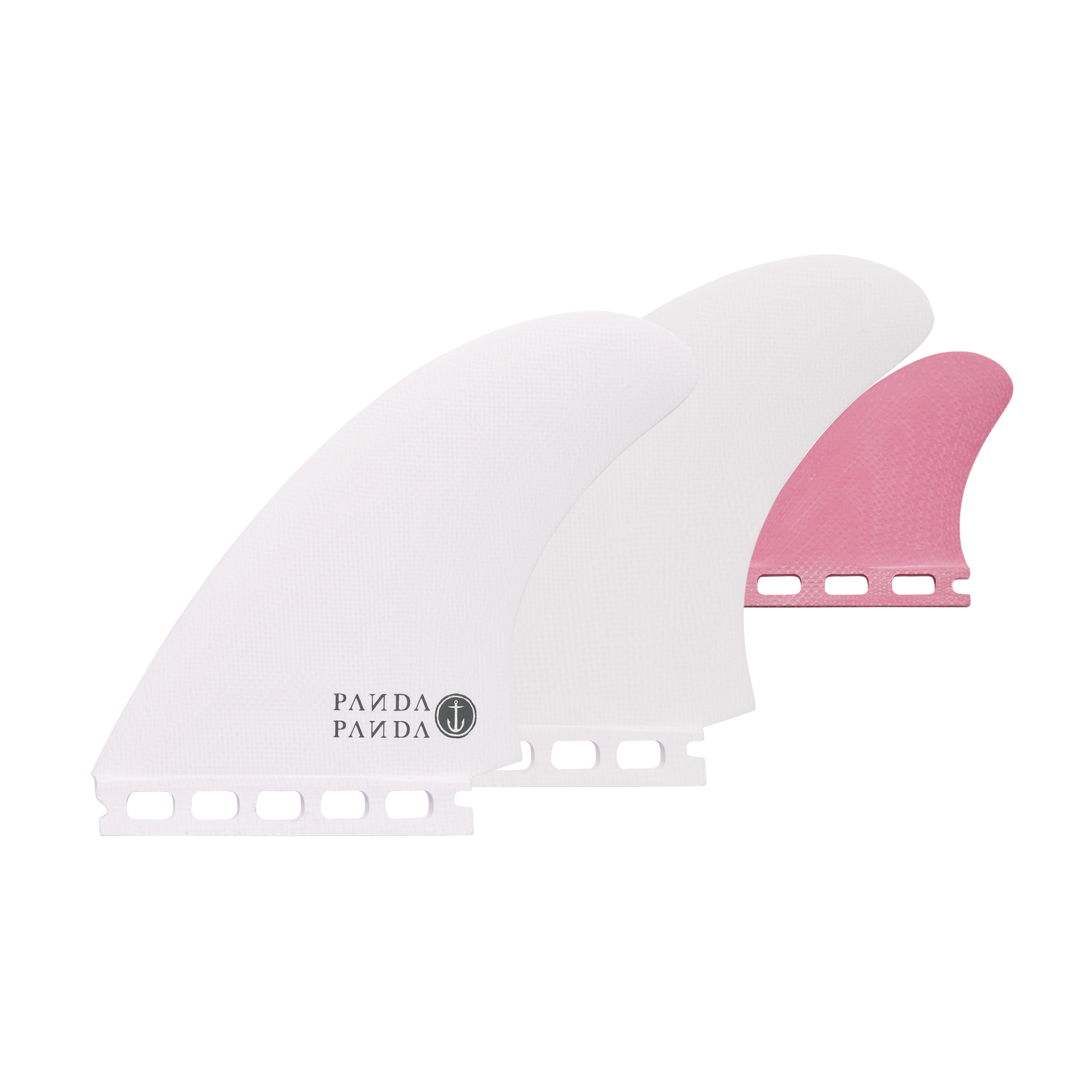 Panda Twin + Trailer - White/Pink - Single Tab - Captain Fin Co.