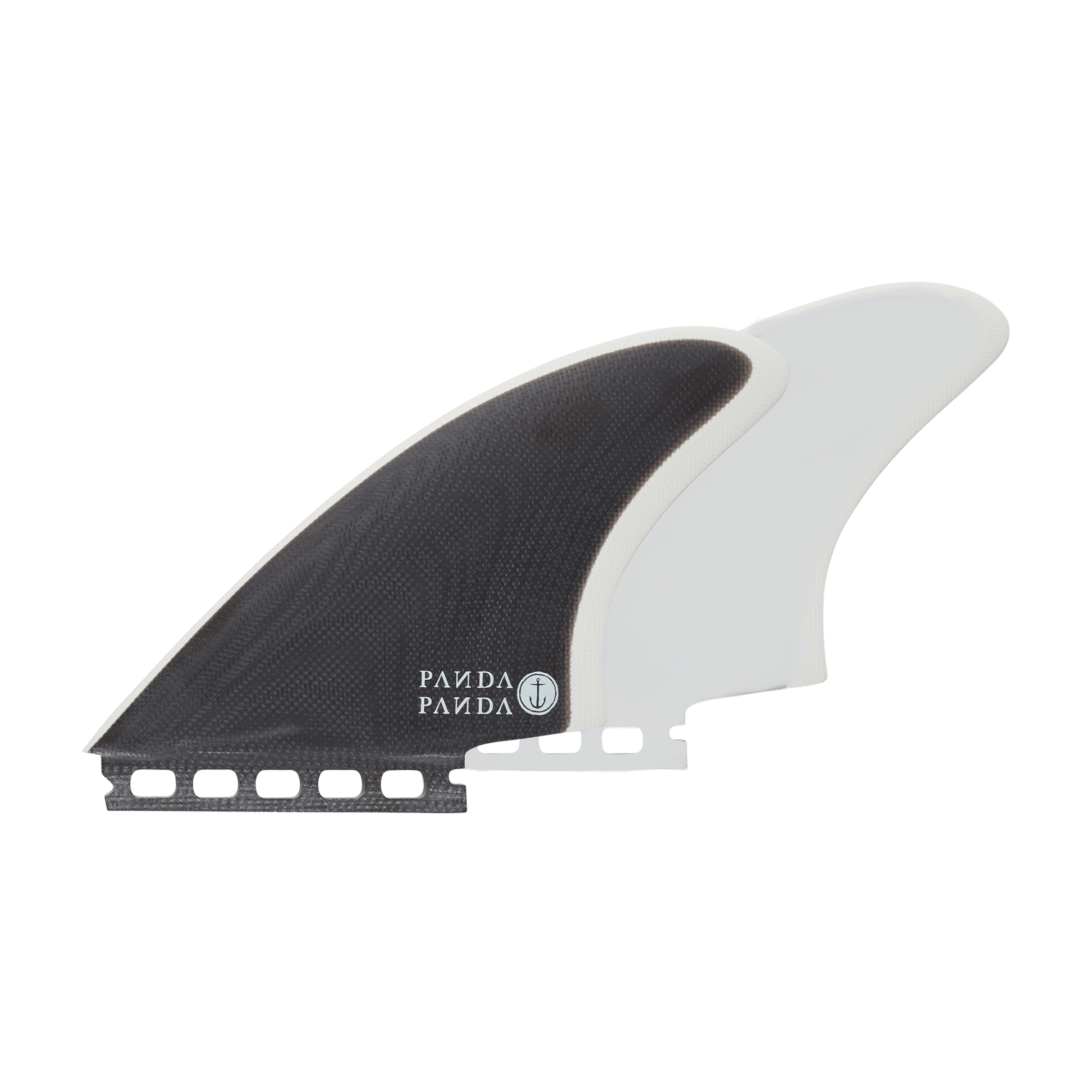 Panda Keel - Black/White - Single Tab - Captain Fin Co.