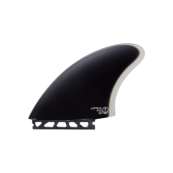 CF Keel Black Single Tab Captain Fin Co