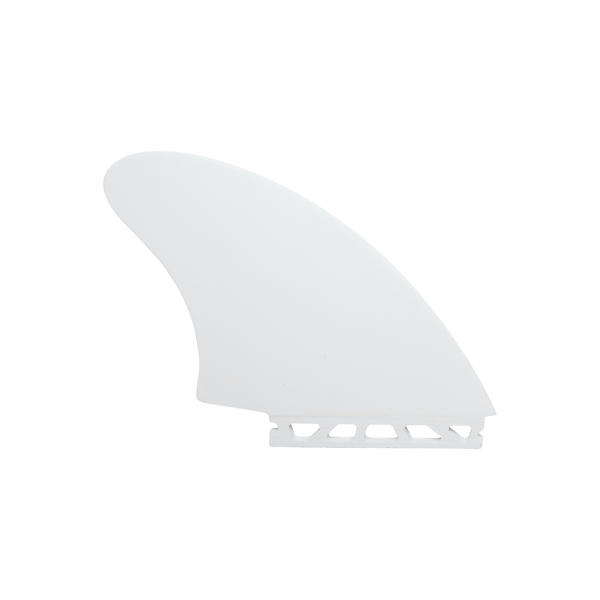 CF Keel - White - Single Tab - Captain Fin