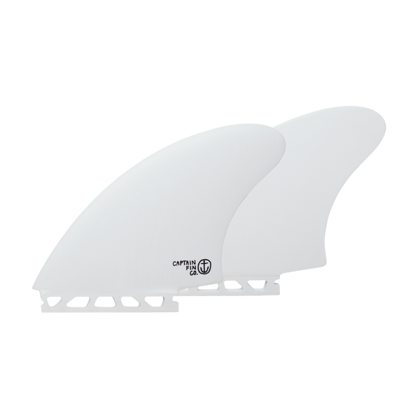 CF Keel - White - Single Tab - Captain Fin CF Keel - White - Single Tab - Captain Fin