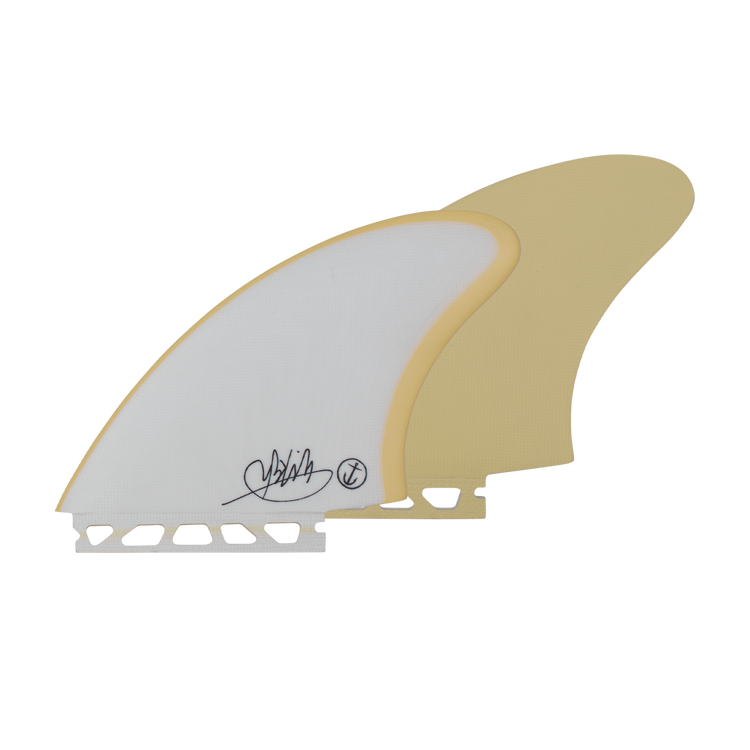Mikey February Keel - White - Single Tab - Captain Fin Co.