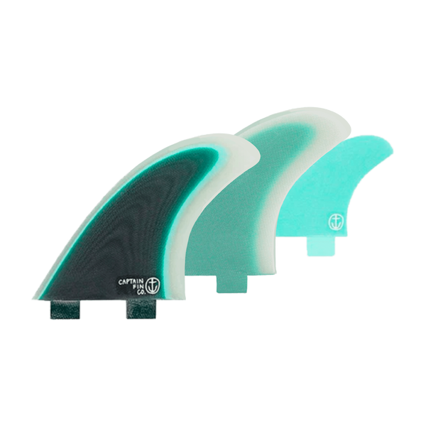 CF Twin Especial Sea Foam Green Twin Tab Captain Fin Co