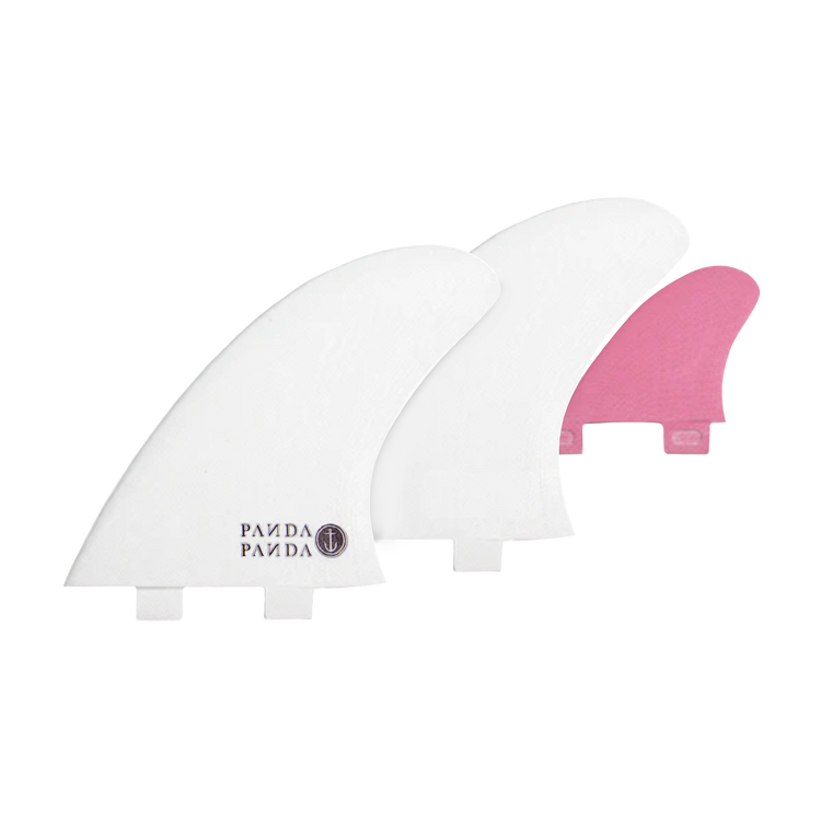 Panda Twin Trailer White Pink Twin Tab