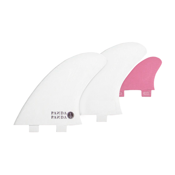 Panda Twin Trailer White Pink Twin Tab Captain Fin Co