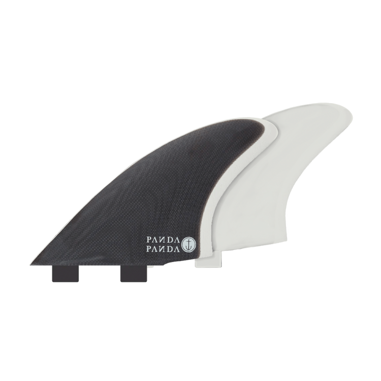 Panda Keel - Black/White - Twin Tab - Captain Fin Co.