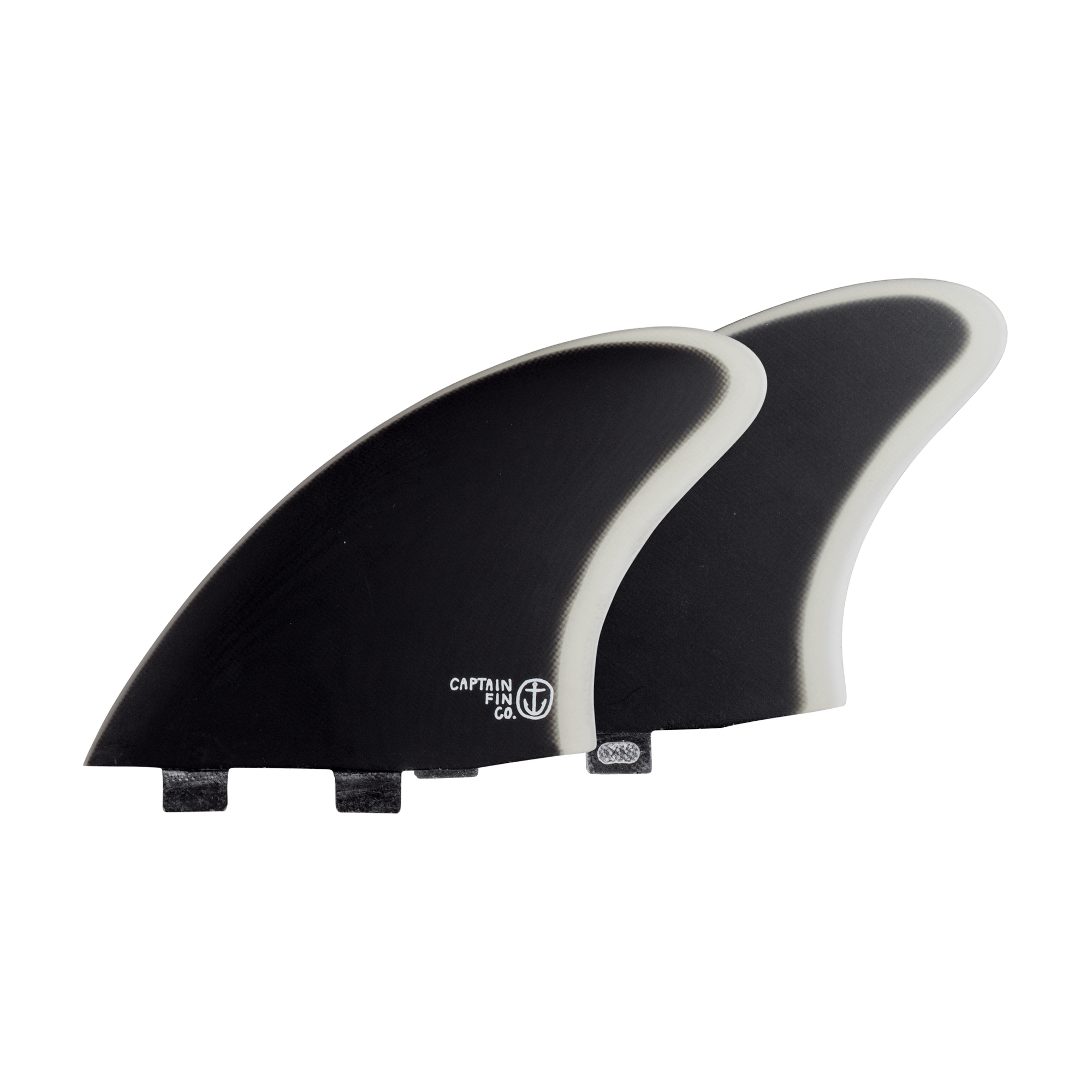 CF Keel - Black - Twin Tab - Captain Fin CF Keel - Black - Twin Tab - Captain Fin
