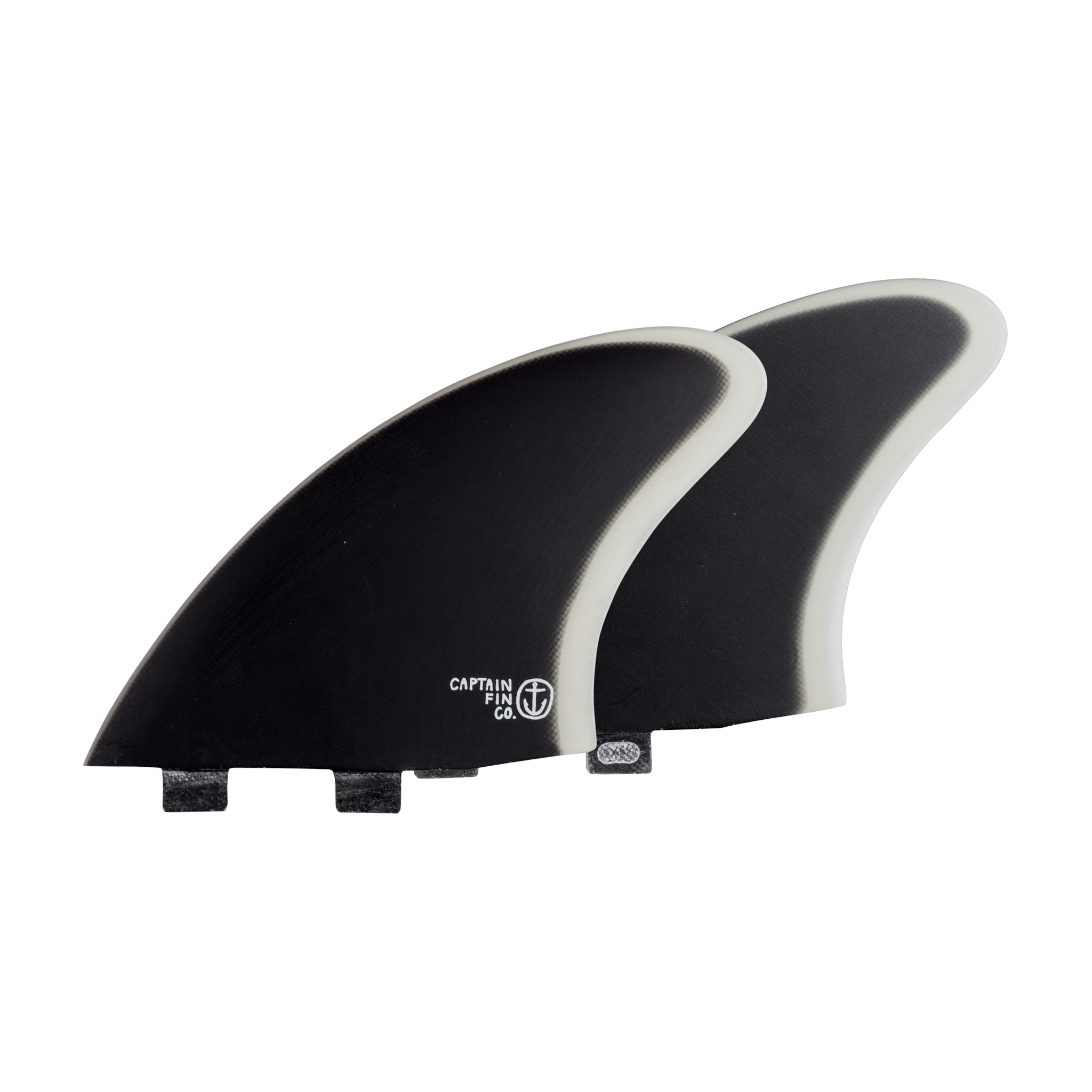 CF Keel - Black - Twin Tab - Captain Fin CF Keel - Black - Twin Tab - Captain Fin