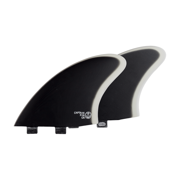 CF Keel - Black - Twin Tab - Captain Fin