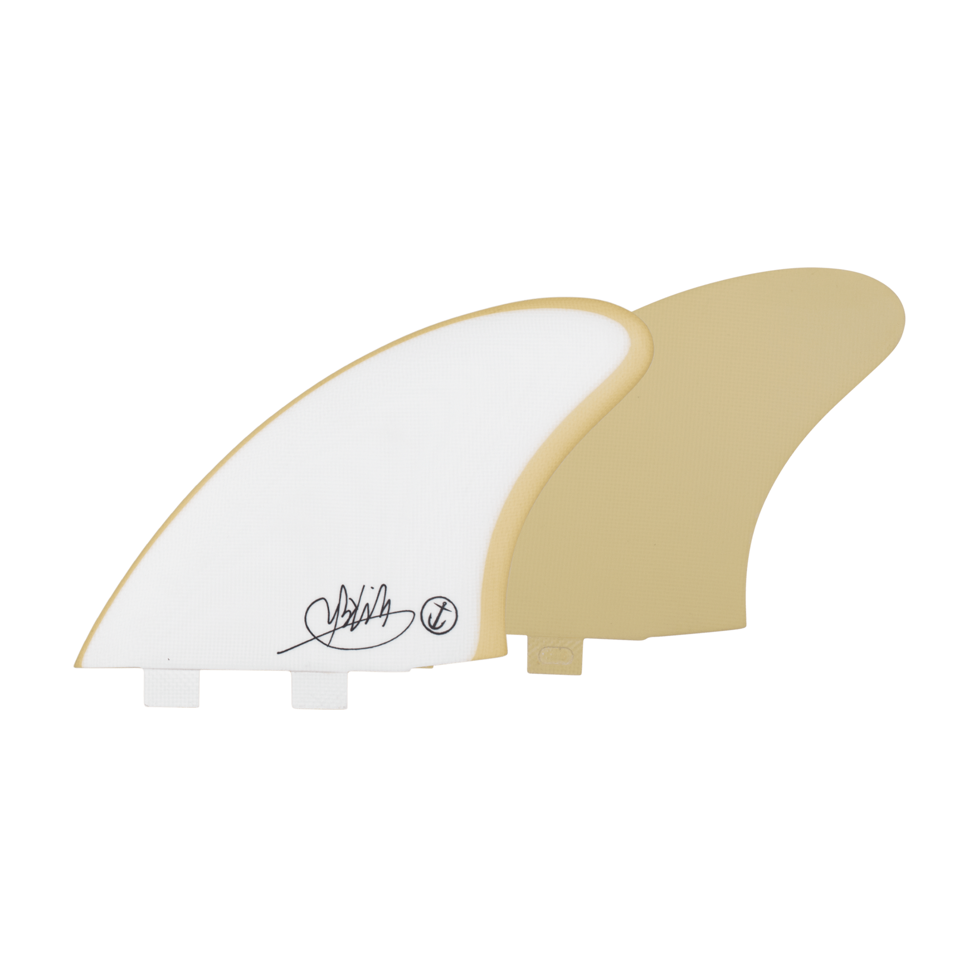 Mikey February Keel - White - Twin Tab - Captain Fin Co.