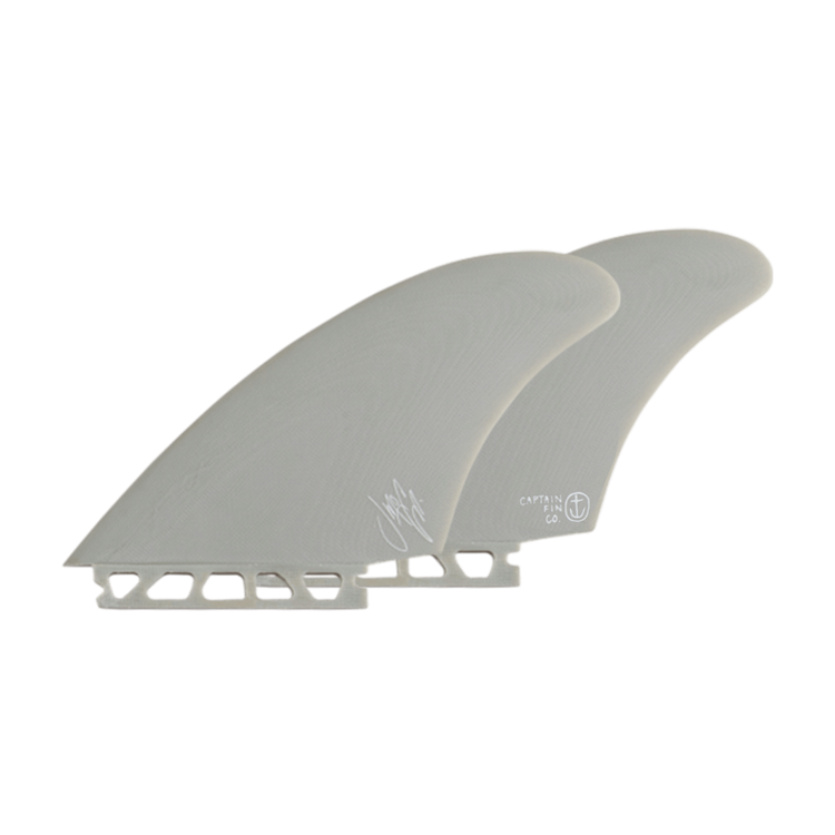 Jeff Mccallum Keel Off White Single Tab Captain Fin Co