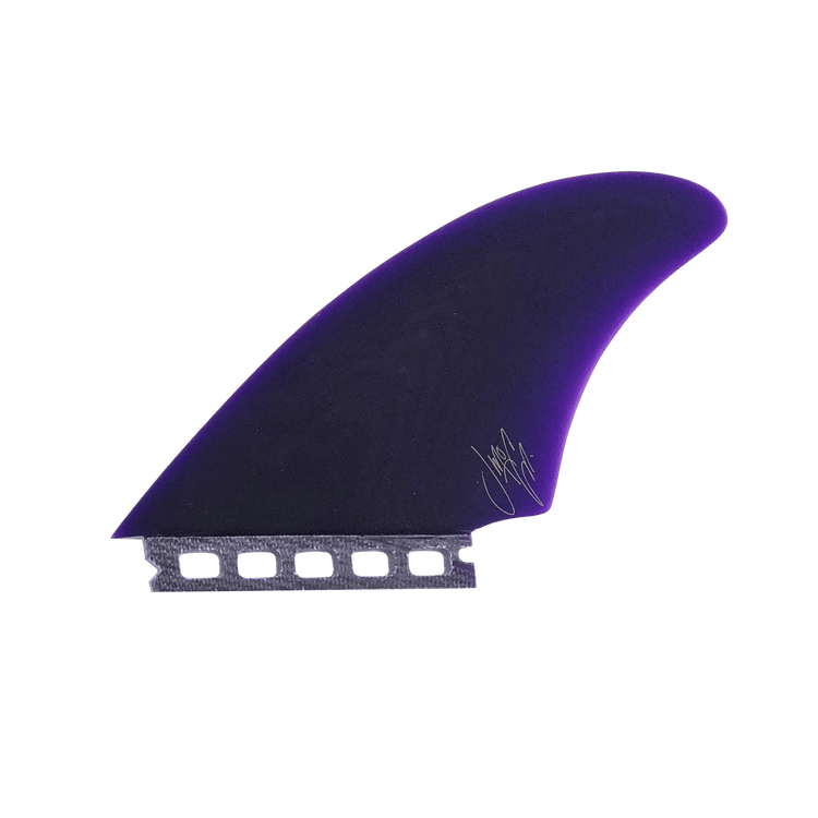 Jeff Mccallum Keel - Purple - Single Tab - Captain Fin Co.