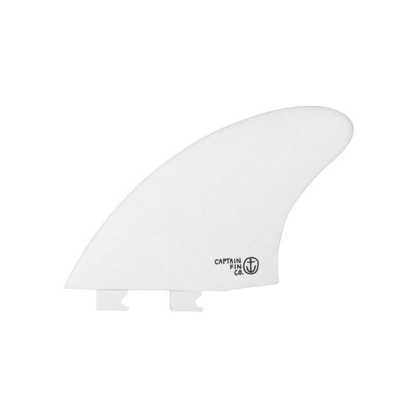 CF Keel White - Snap In - Captain Fin Co.