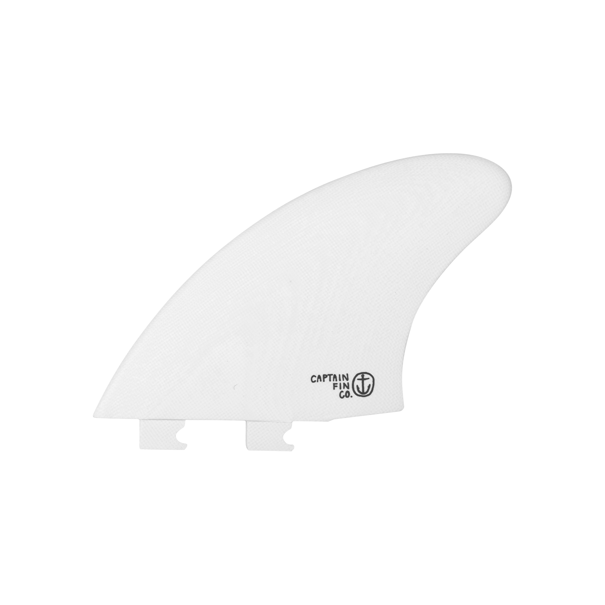 CF Keel White - Snap In - Captain Fin Co.