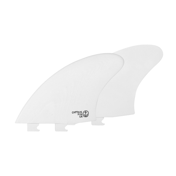 CF Keel - White - Snap In - Captain Fin
