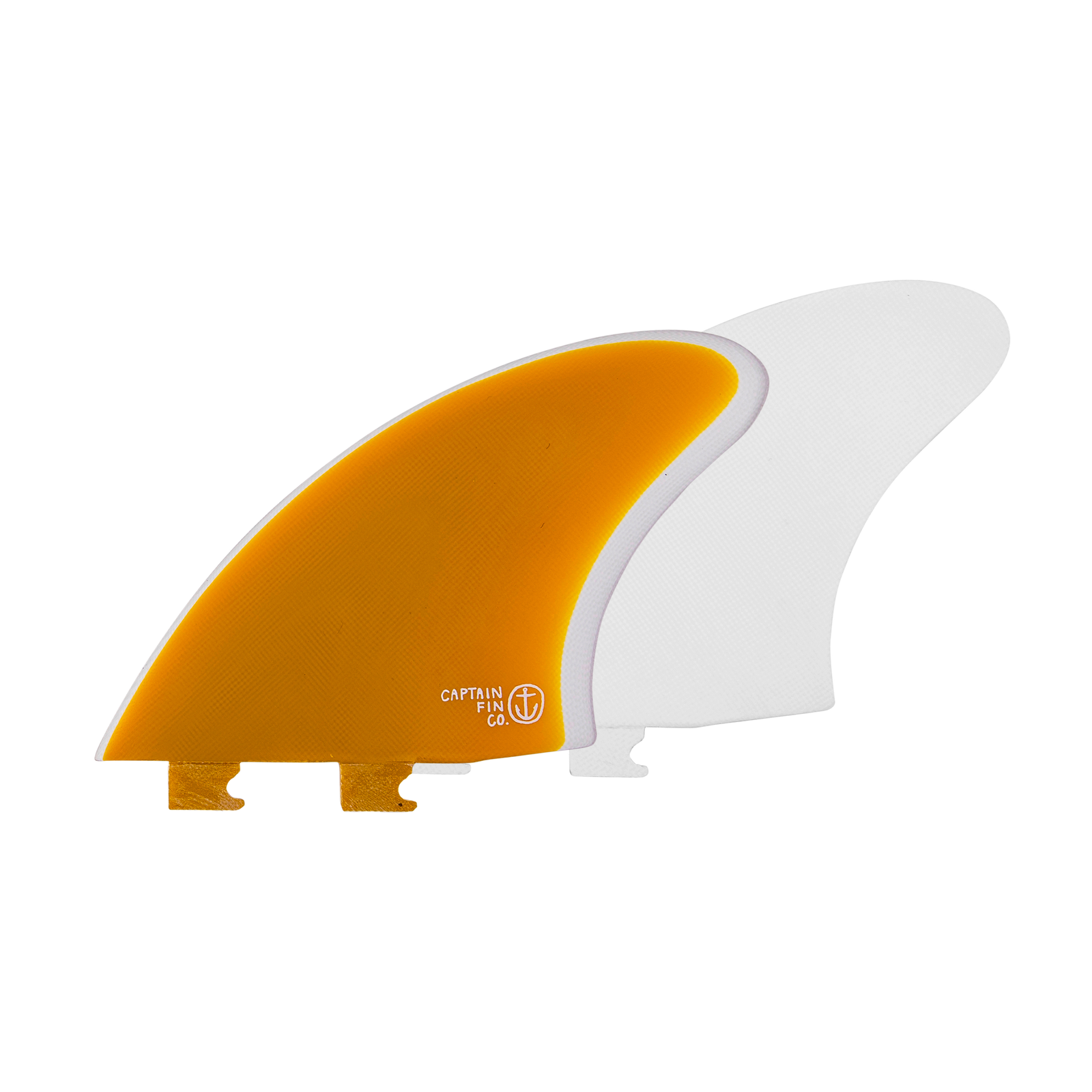 CF Keel - Yellow - Snap In - Captain Fin CF Keel - Yellow - Snap In - Captain Fin