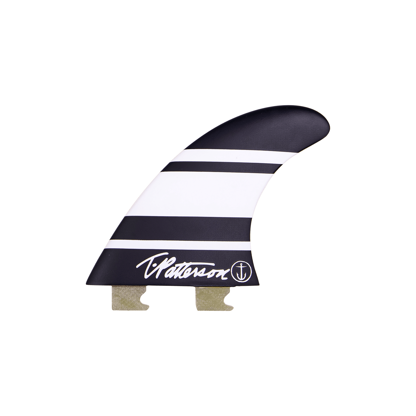 Timmy Patterson - Black/White - Snap In - Captain Fin Co.