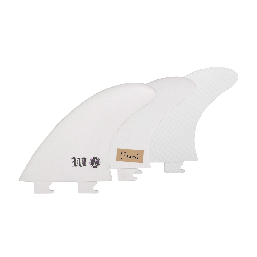 Wade Goodall - White - Snap In - Captain Fin Co.