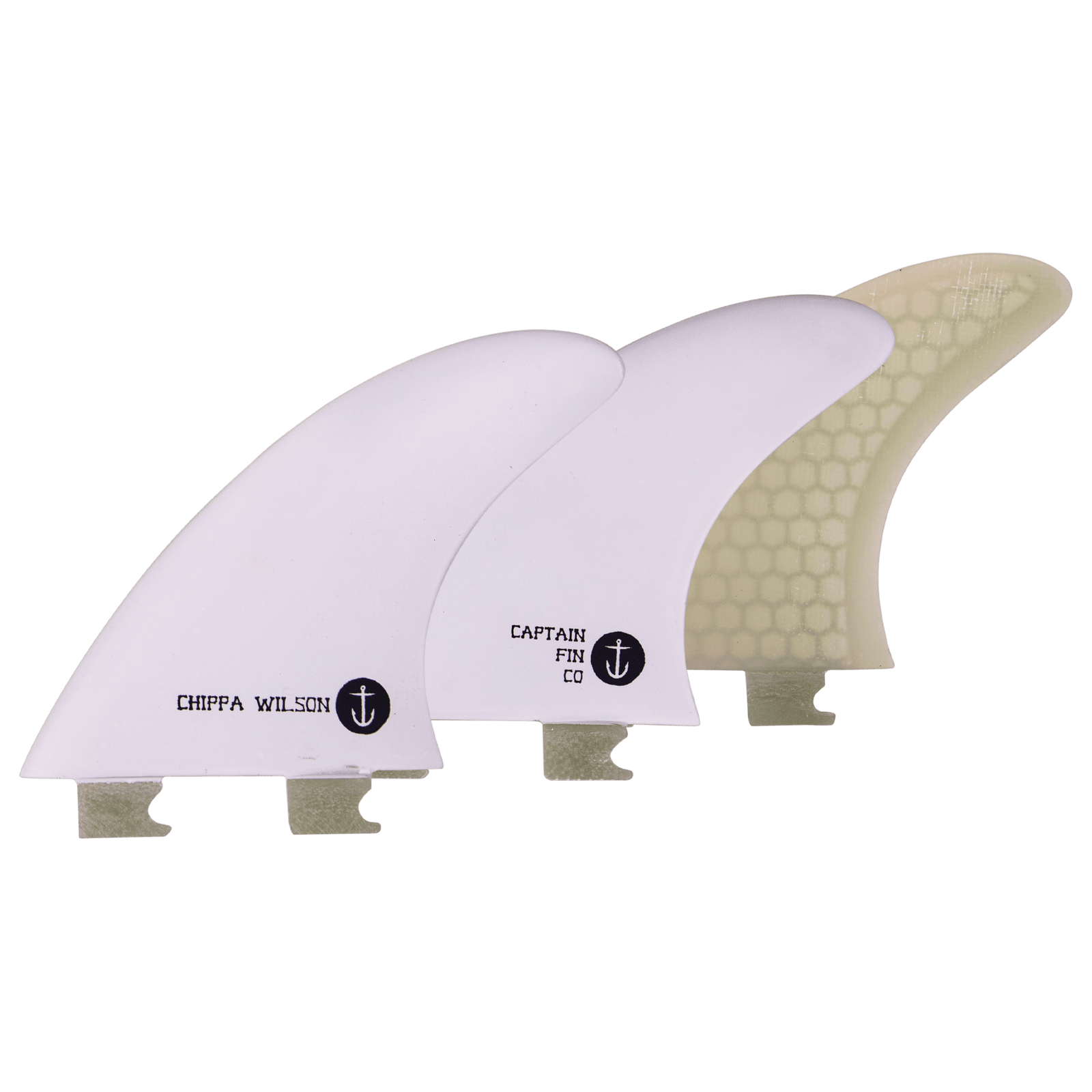 Chippa Wilson New Bones White - Snap In - Captain Fin Co.