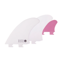 Panda Twin + Trailer - White/Pink - Snap In
