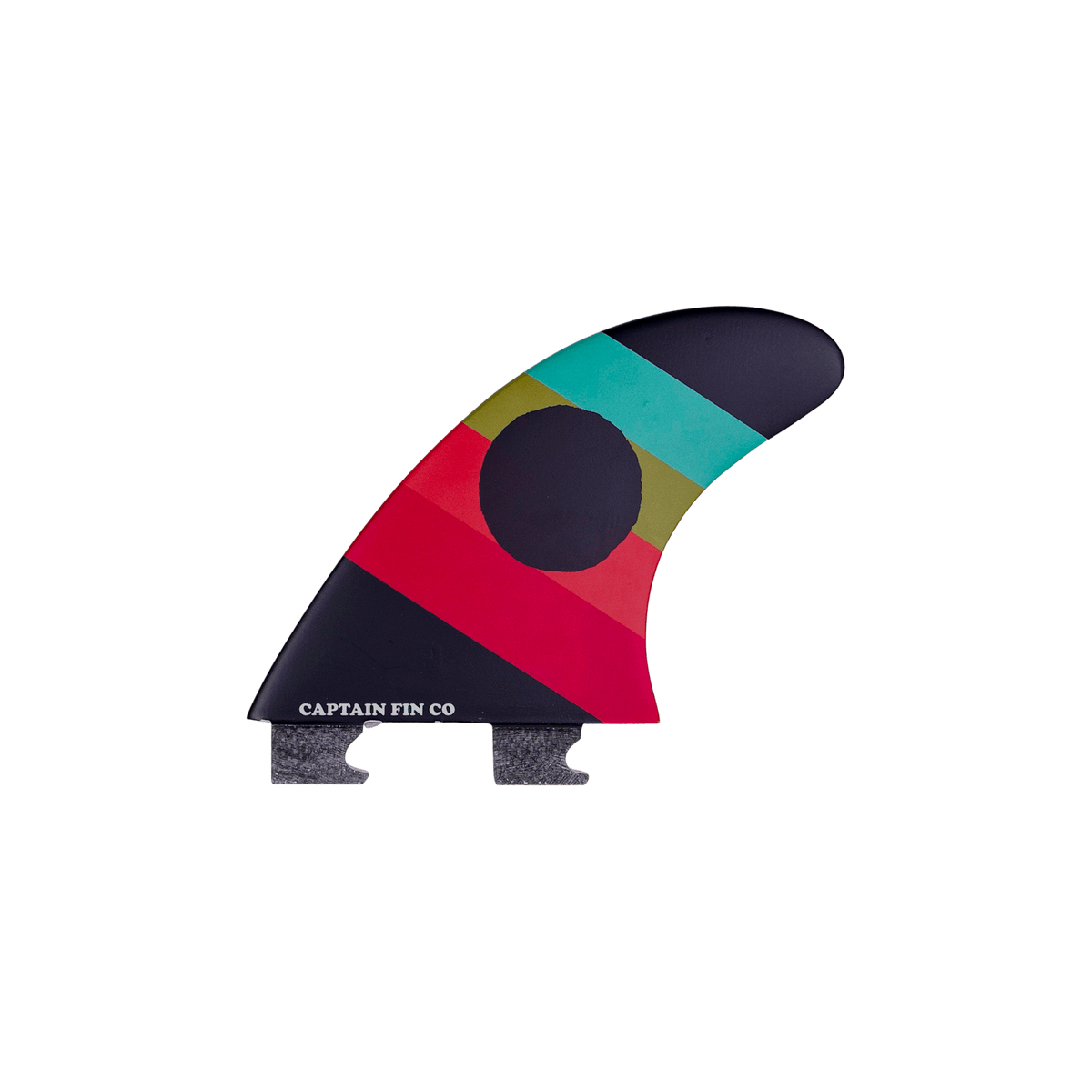 CF Series 5 Fin - Black - Snap In - Captain Fin Co.