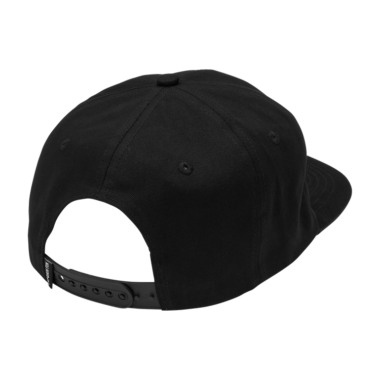 Melrose 5 Panel Hat - Black - Captain Fin Co.