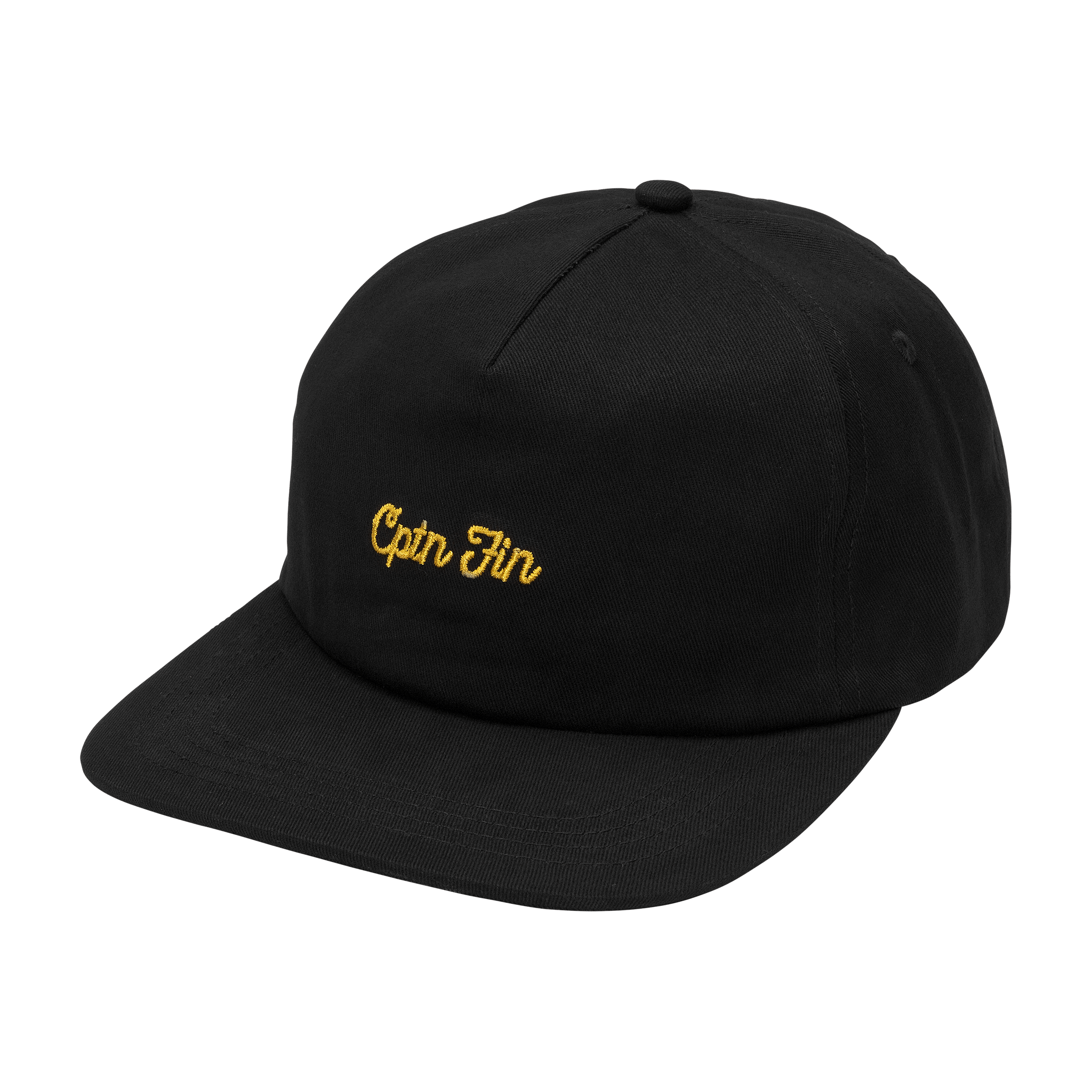 Melrose 5 Panel Hat - Black