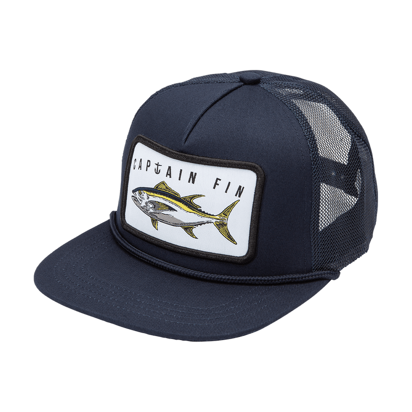 Tuna Trucker Hat - Navy - Captain Fin Co.