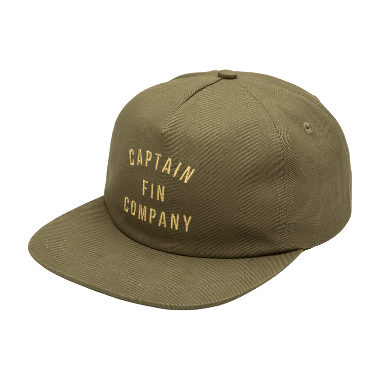 College Hat - Olive - Captain Fin Co.